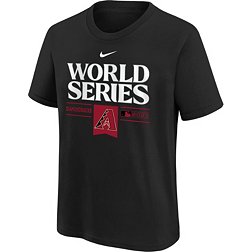 Nike Youth 2023 World Series Bound Arizona Diamondbacks Authentic Collection Dugout T-Shirt