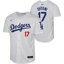Nike Youth Los Angeles Dodgers Shohei Ohtani #17 White Limited Cool Base Jersey