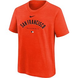 MLB - Kids' (Junior) San Francisco Giants Posey T-Shirt (M3753M LN) Org/Blk / L(14)