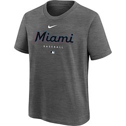 Nike Youth Miami Marlins Gray Early Work T-Shirt
