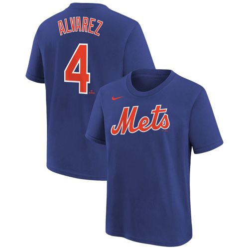 Nike Youth New York Mets Francisco Alvarez #4 White Home