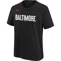 Nike Youth Baltimore Orioles Wordmark T-Shirt