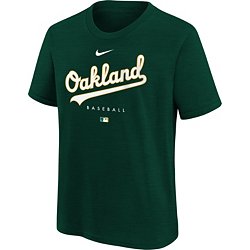 Outerstuff Youth Green Oakland Athletics Blitz Ball T-Shirt Size: Large