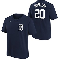 Nike Youth Detroit Tigers Spencer Torkelson #20 Navy Home T-Shirt
