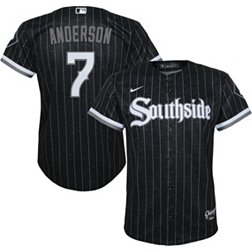 Nike Youth Chicago White Sox 2023 City Connect Tim Anderson #7 Cool Base Jersey