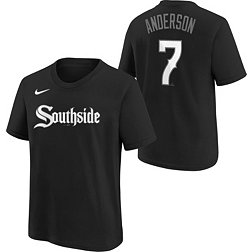 Nike Youth Chicago White Sox Tim Anderson #7 Black OTC T-Shirt