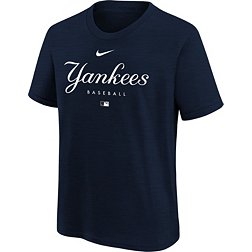 Nike Youth New York Yankees Blue Early Work T-Shirt