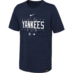 Nike Youth New York Yankees Blue Velocity Practice T-Shirt