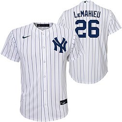 Nike Youth New York Yankees DJ LeMahieu #26 White Cool Base Home Jersey