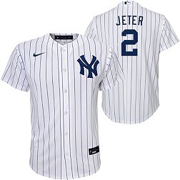 Derek Jeter #2 new York Yankees away jersey (grey)