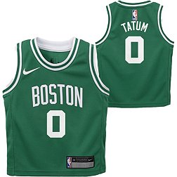 Nike Little Kids' Boston Celtics Jayson Tatum #0 Green Swingman Jersey