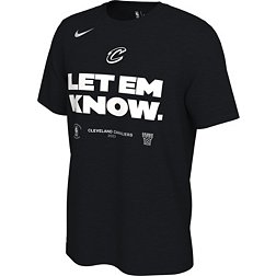 Nike Youth Cleveland Cavaliers "Let'em Know" 2023 NBA Playoffs Mantra T-Shirt