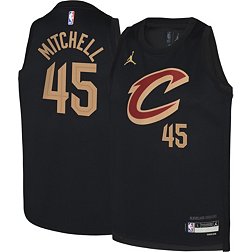 Jordan Youth Cleveland Cavaliers Donovan Mitchell #45 Statement Jersey