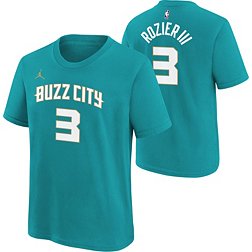 Jordan Youth 2023-24 City Edition Charlotte Hornets Terry Rozier #3 Teal T-Shirt