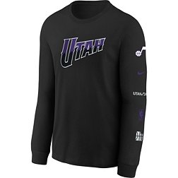 Nike Youth 2023-24 City Edition Utah Jazz Max90 Long Sleeve T-Shirt