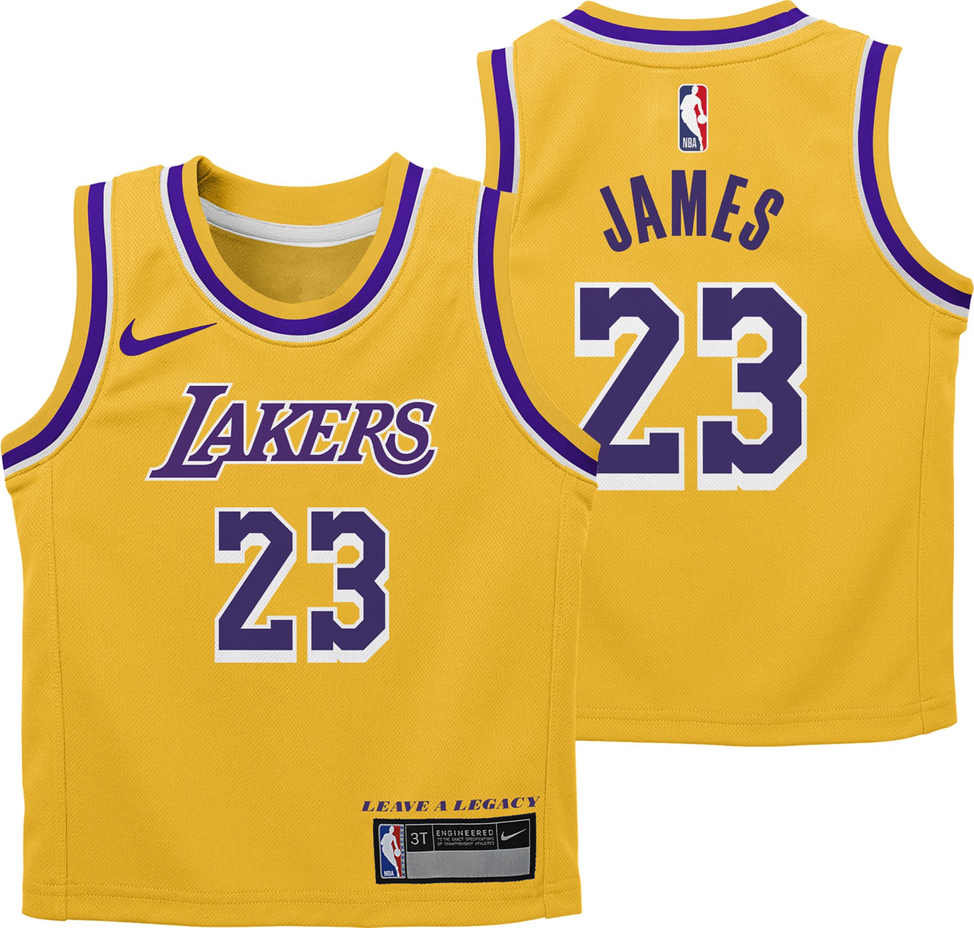 Nike+NBA+LA+Lakers+Shooting+Practice+Shirt+Warm+Up+Player+Game+Issued+Sz+Large-T  for sale online