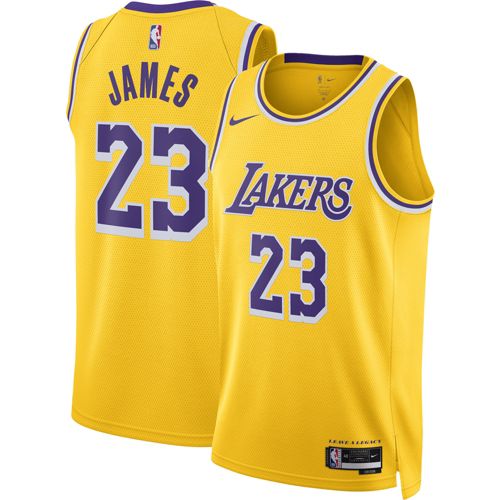 Nike Lakers LeBron James ユニフォーム 23 Nike Adult Los Angeles Lakers LeBron James #23 Association