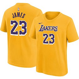 Infant Los Angeles Lakers LeBron James Nike Gold Icon Replica