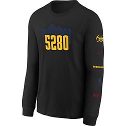 Nike Youth 2023-24 City Edition Denver Nuggets Max90 Long Sleeve T-Shirt