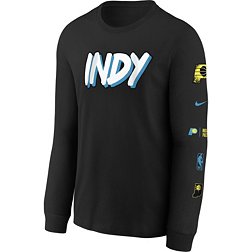 Nike Youth 2023-24 City Edition Indiana Pacers Max90 Long Sleeve T-Shirt