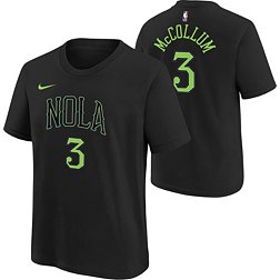 Nike Youth 2023-24 City Edition New Orleans Pelicans CJ McCollum #3 Black T-Shirt