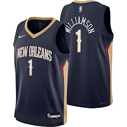 Nike Youth New Orleans Pelicans Zion Williamson #1 Navy Swingman Jersey