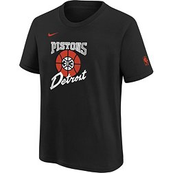 Nike Youth 2023-24 City Edition Detroit Pistons Essential Logo T-Shirt