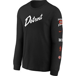 Nike Youth 2023-24 City Edition Detroit Pistons Max90 Long Sleeve T-Shirt