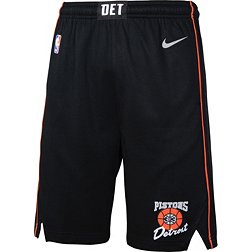 Nike Youth 2023-24 City Edition Detroit Pistons Black Shorts