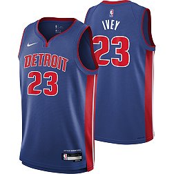 Nike Youth Detroit Pistons Jaden Ivey #23 Blue Swingman Jersey