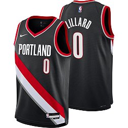 Nike Youth Portland Trail Blazers Damian Lillard #0 Black Swingman  Jersey