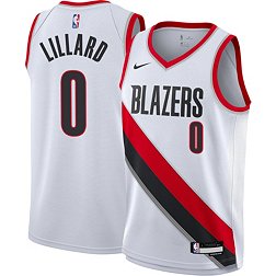 Nike Youth Portland Trail Blazers Damian Lillard #0 White Swingman Jersey
