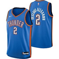 Nike Youth Oklahoma City Thunder Shail Gilgeous-Alexander #2 Blue Swingman  Jersey
