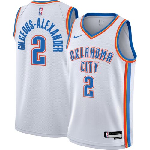 ナイキ Nike NBA ジャージー Shai SGA OKC Shai Gilgeous-Alexander SGA Signed OKC Thunder Nike Jersey