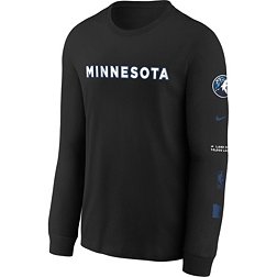 Nike Youth 2023-24 City Edition Minnesota Timberwolves Max90 Long Sleeve T-Shirt
