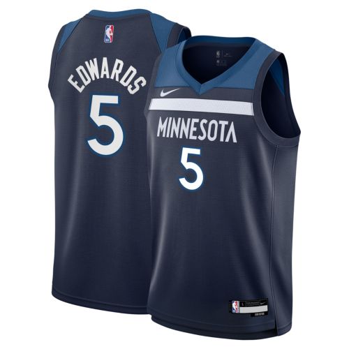 ナイキ Nike NBA ジャージー Edwardsティンバーウルブズ Nike Adult Minnesota Timberwolves Anthony Edwards #5 Black