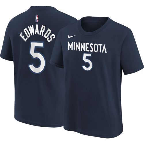 Jordan Youth Minnesota Timberwolves Anthony Edwards #1 Black