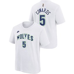 Nike Youth Minnesota Timberwolves Anthony Edwards #1 Hardwood Classic T-Shirt
