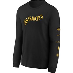 Nike Youth 2023-24 City Edition Golden State Warriors Max90 Long Sleeve T-Shirt