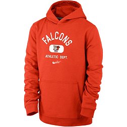 Nike Youth Bowling Green Falcons Orange Club Fleece Mascot Name Pullover Hoodie
