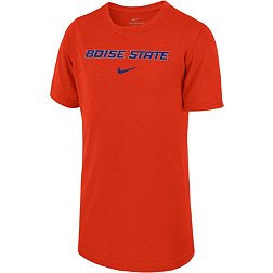 Nike Youth Boise State Broncos Orange Dri-FIT Legend Football Team Issue T-Shirt