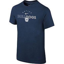 Nike Youth Butler Bulldogs Blue Core Cotton Logo T-Shirt