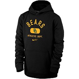 Nike Youth Baylor Bears Black Club Fleece Mascot Name Pullover Hoodie