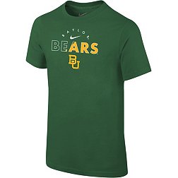 Nike Youth Baylor Bears Green Core Cotton Logo T-Shirt