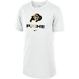 Nike Youth Colorado Buffaloes White Prime Player T-Shirt