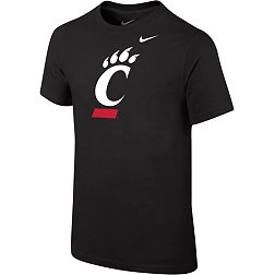 Nike Youth Cincinnati Bearcats Black Core Cotton Logo T-Shirt