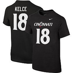 Nike Youth Cincinnati Bearcats #18 Black Travis Kelce Player T-Shirt