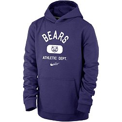 Nike Youth Central Arkansas Bears  Purple Club Fleece Mascot Name Pullover Hoodie