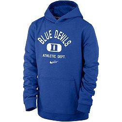 Nike Youth Duke Blue Devils Duke Blue Club Fleece Mascot Name Pullover Hoodie