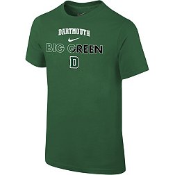 Nike Youth Dartmouth Big Green Dartmouth Green Core Cotton Logo T-Shirt